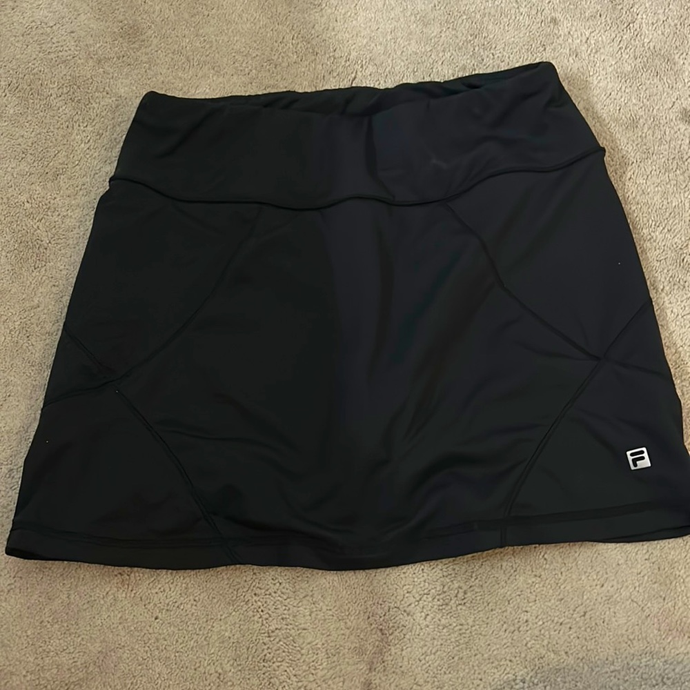 black fila tennis skirt